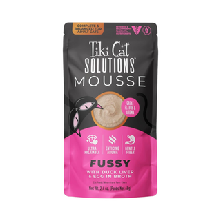 Tiki Cat Solutions Mousse Fussy Duck Liver & Egg
