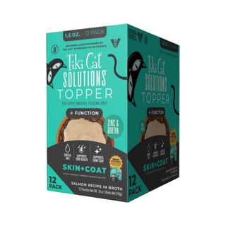 Tiki Cat Solutions Topper Multipack Skin & Coat Salmon Recipe