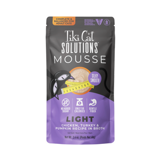 Tiki Cat Special Mousse Grain Free Light Turkey & Chicken Cat Pouch