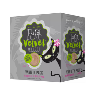 Tiki Cat Velvet Mousse Mega Pack 5 Flavor Pouches 6 / 2.8 oz