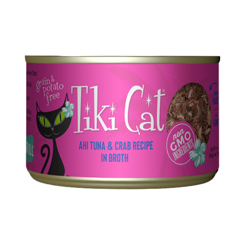 Tiki Grill Ahi Tuna & Crab Cat Canned