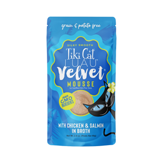 Tiki Velvet Mousse- Chicken & Salmon Cat Pouch
