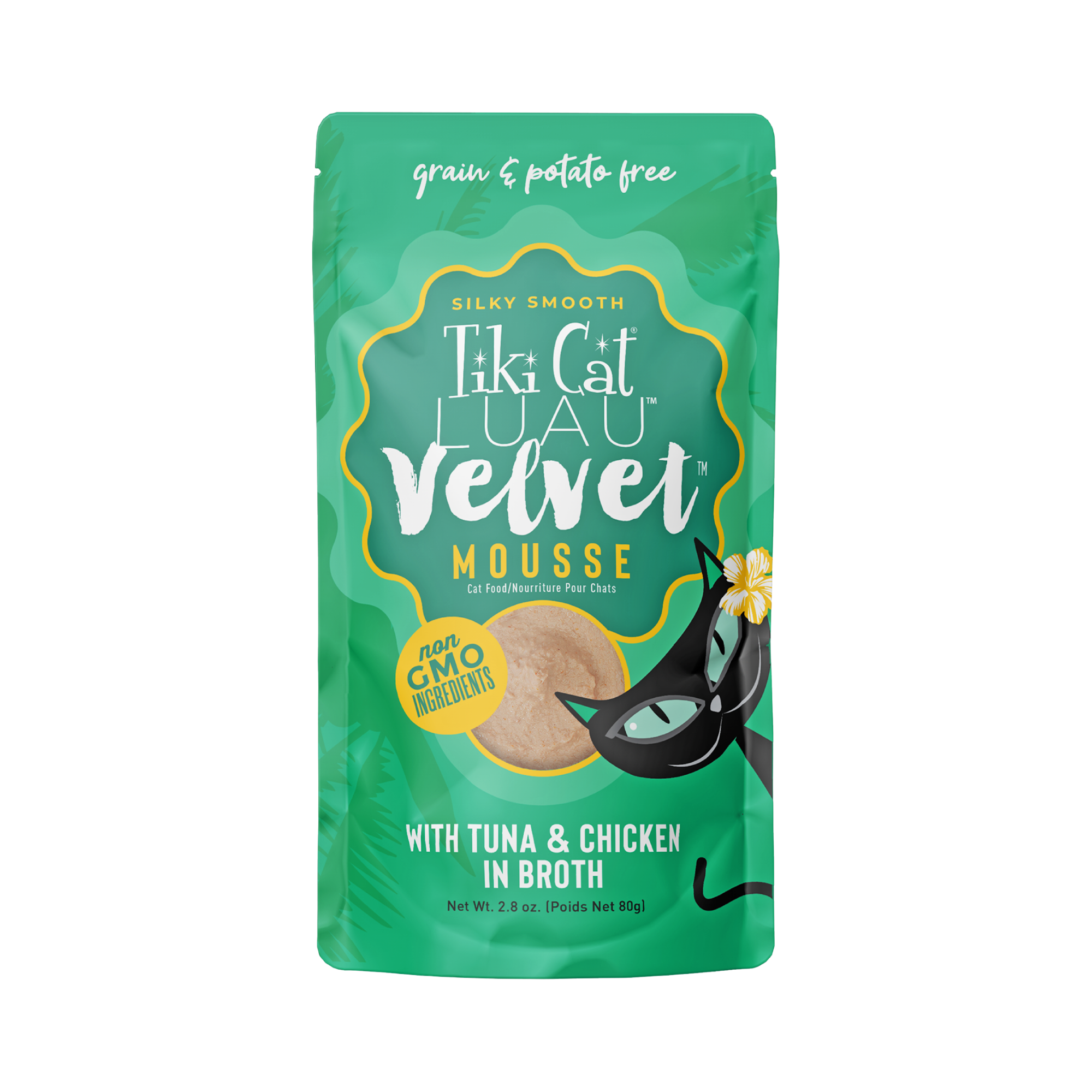 Tiki Velvet Mousse - Tuna & Chicken Cat Pouch