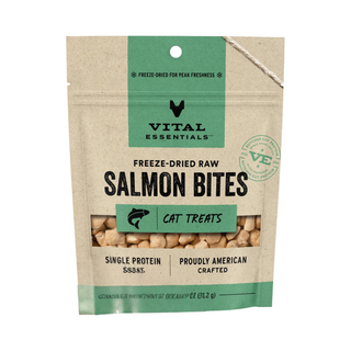 Vital Essentials Cat Treats-Wild Salmon : 1.1oz
