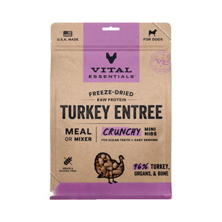 Vital Essential Freeze Dried Turkey Dog Food