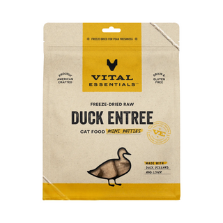 Vital Essential Freeze Dried Duck Cat Food