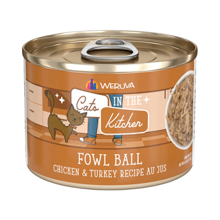 Weruva Cats In The Kitchen Fowl Ball Chicken & Turkey Wet Cat Food