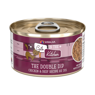Weruva Cats In The Kitchen The Double Dip Chicken & Beef Cat Canned