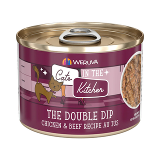 Weruva Cats In The Kitchen The Double Dip Chicken & Beef Cat Canned