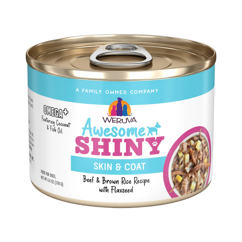 Weruva Dog Can Awesome Shiny Beef Rice