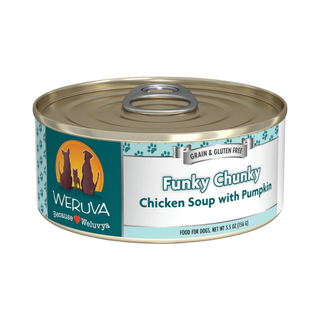 Weruva Funky Chunky Chicken Soup With Pumpkin Dog Canned