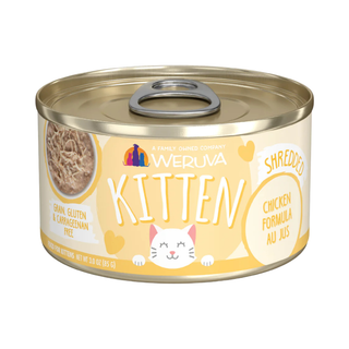 Weruva Kitten Shredded Chicken Au Jus Cat Canned