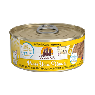 Weruva Press Your Dinner Chicken Pate Wet Cat Food