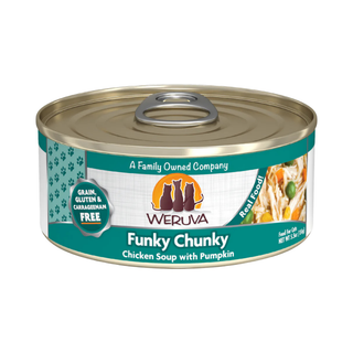 Weruva Funky Chunky Chicken Soup with Pumpkin Wet Cat Food