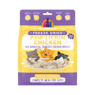 Weruva Paw Lickin' Chicken Freeze Dried Cat Food