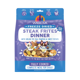Weruva Steak Frites Freeze Dried Dog Food