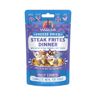 Weruva Steak Frites Freeze Dried Dog Food