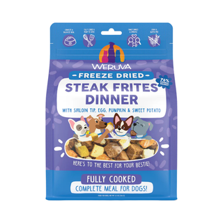 Weruva Steak Frites Freeze Dried Dog Food