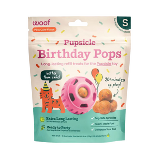 Woof Dog Treat Birthday Pops