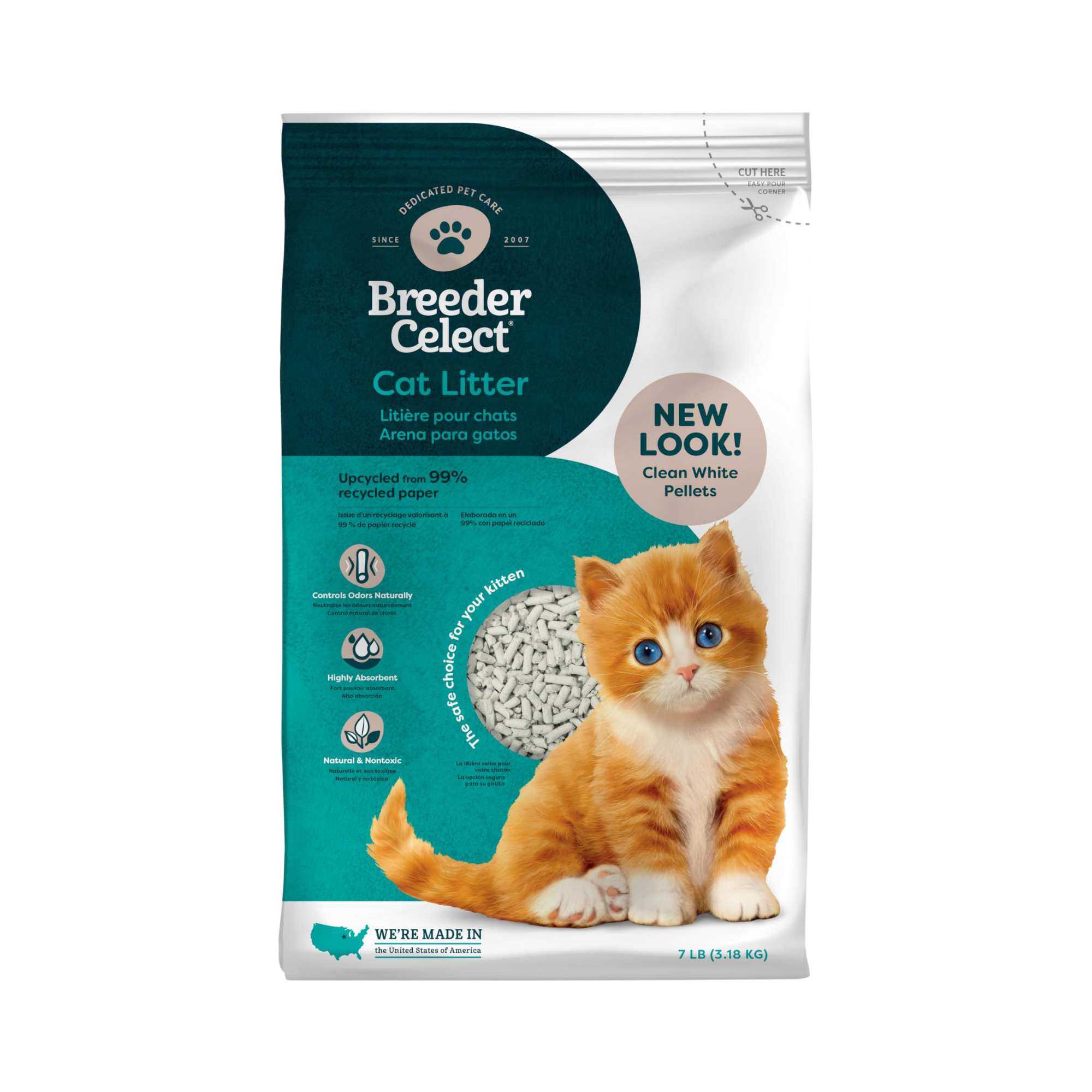 World's Best Breeder Celect Paper Litter