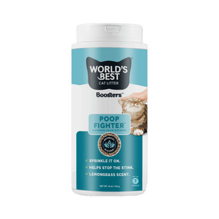 World's Best Cat Litter Booster Poop Fighter