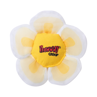 Yeowww Catnip Daisy's Flower Tops White Cat Toy