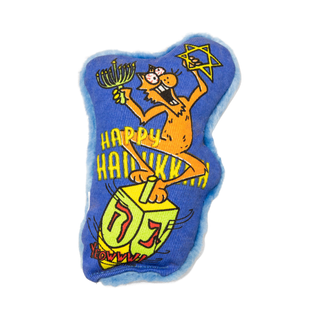 Yeowww Dreidel Krinkle Cat Toy