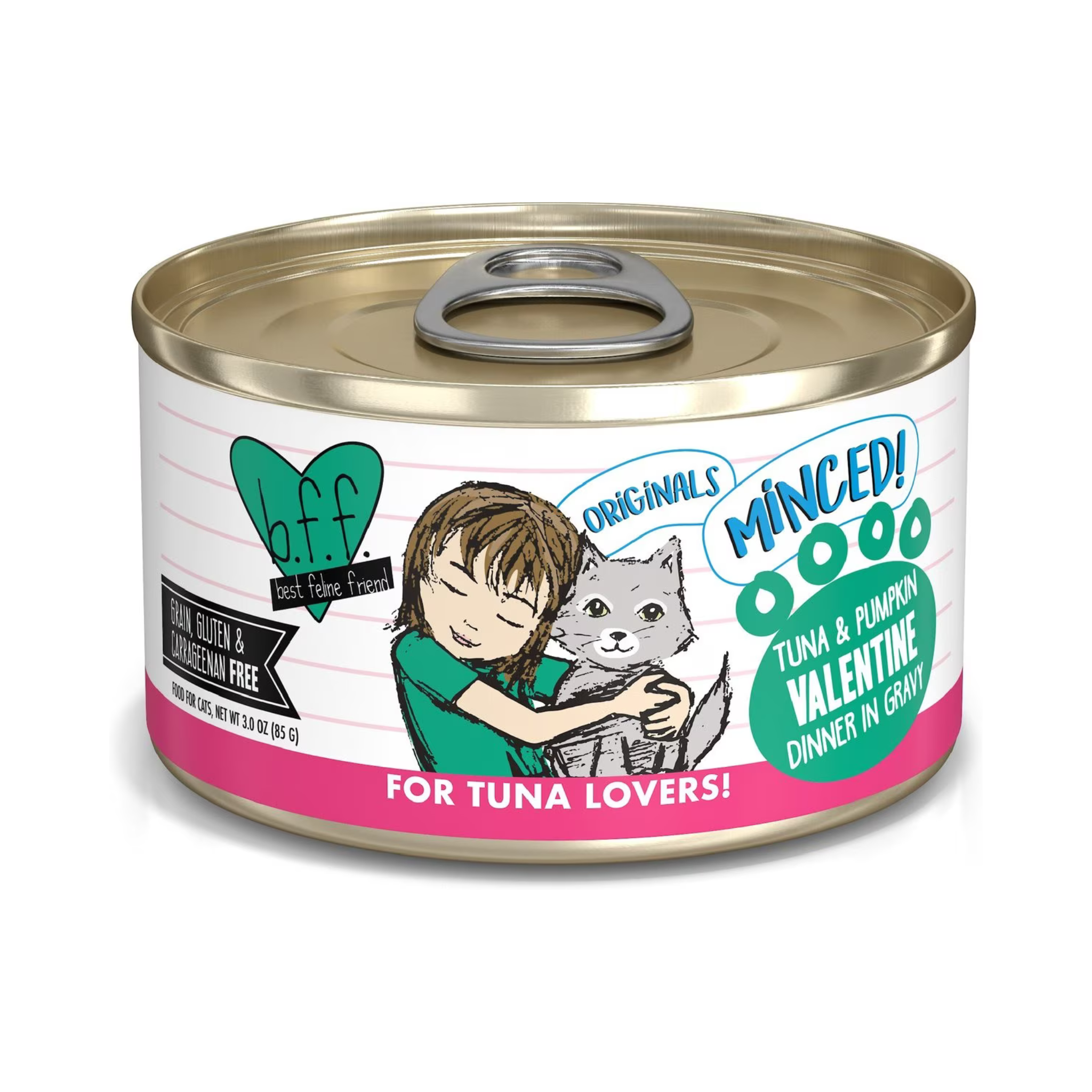 BFF Weruva Valentine Tuna & Pumpkin Cat Canned
