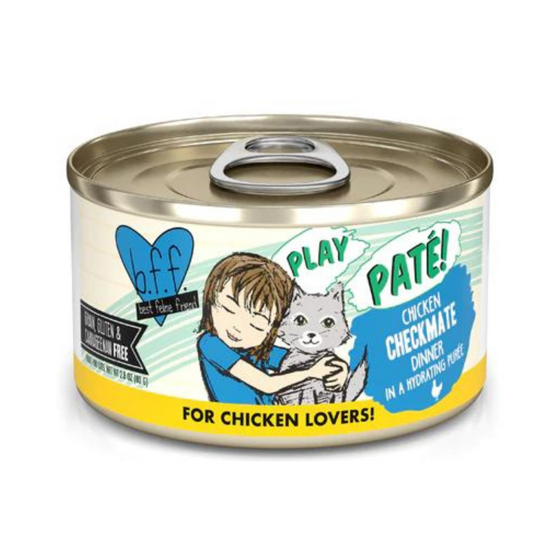 BFF Weruva Check Mate Chicken Pate Cat Canned
