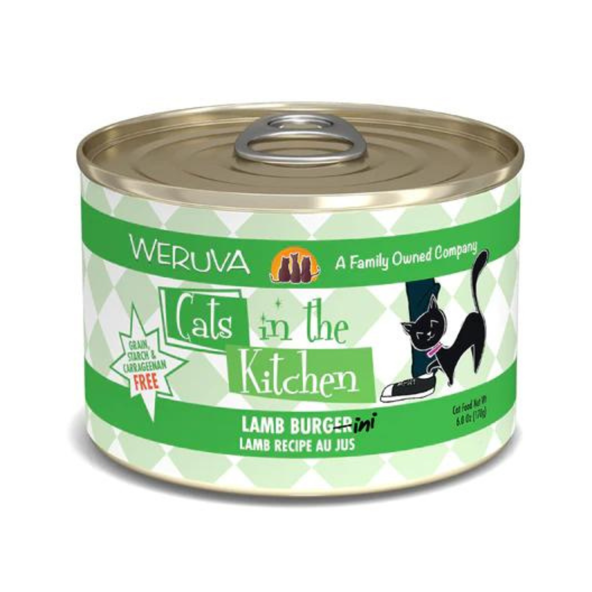 Weruva Cats In The Kitchen Lamb Burgini Cat Canned