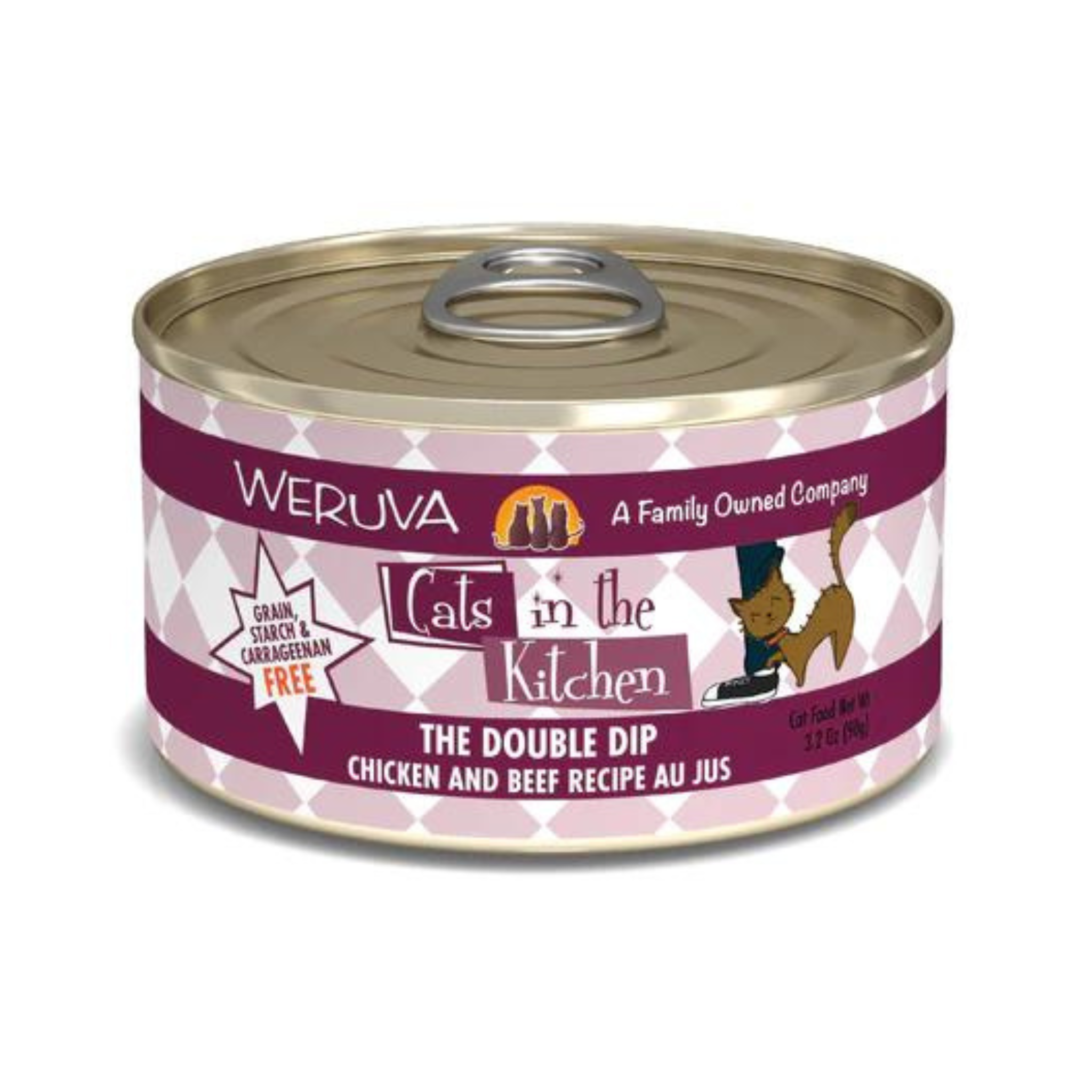 Weruva Cats In The Kitchen The Double Dip Chicken & Beef Cat Canned