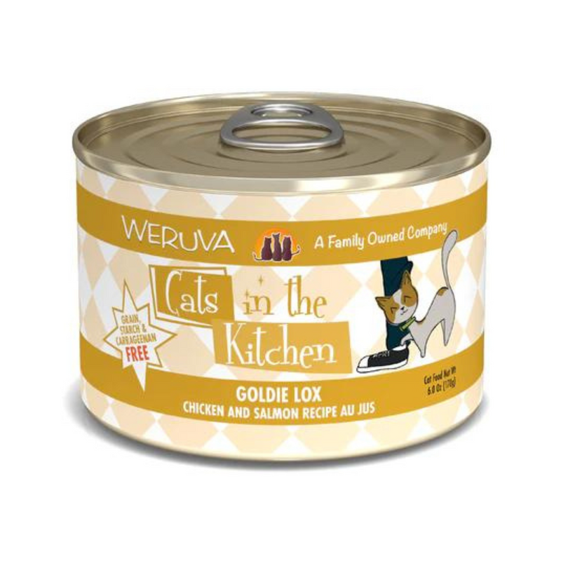 Weruva Cats In The Kitchen Goldie Lox Chicken & Salmon Cat Canned