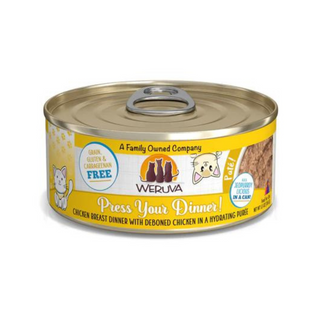 Weruva Press Your Dinner Chicken Pate Cat Canned