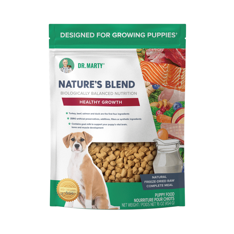 Dr. Marty's Nature's Blend Healthy Growth Freeze Dried Dog