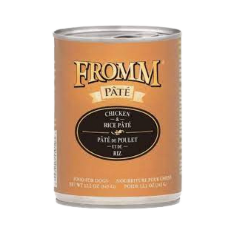Fromm Chicken and Rice Pate Dog Canned