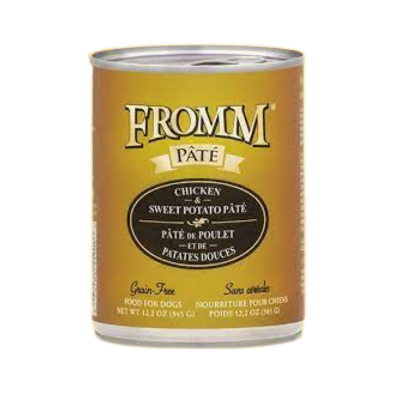 Fromm Chicken and Sweet Potato Pate Dog Canned