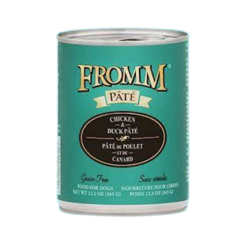 Fromm Chicken and Duck Pate Dog Canned
