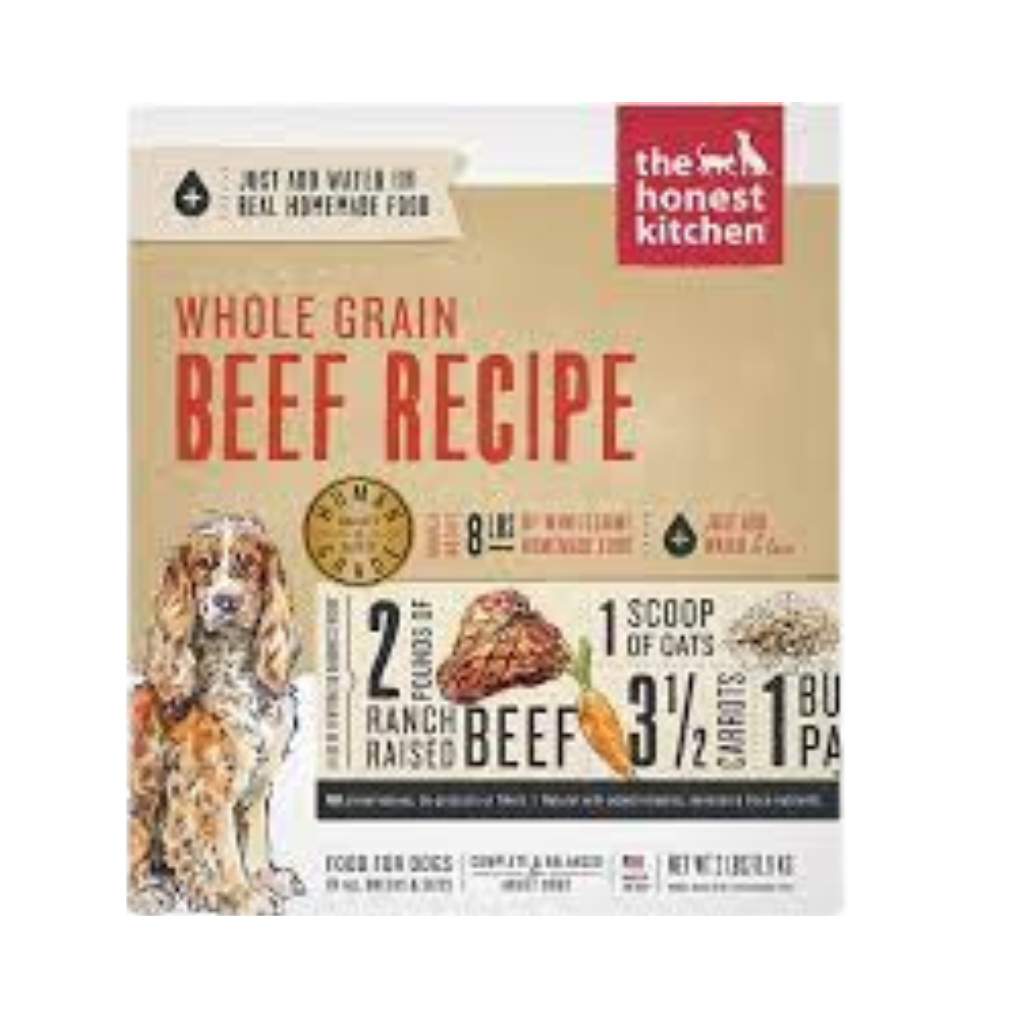 The Honest Kitchen- Whole Grain Beef Recipe