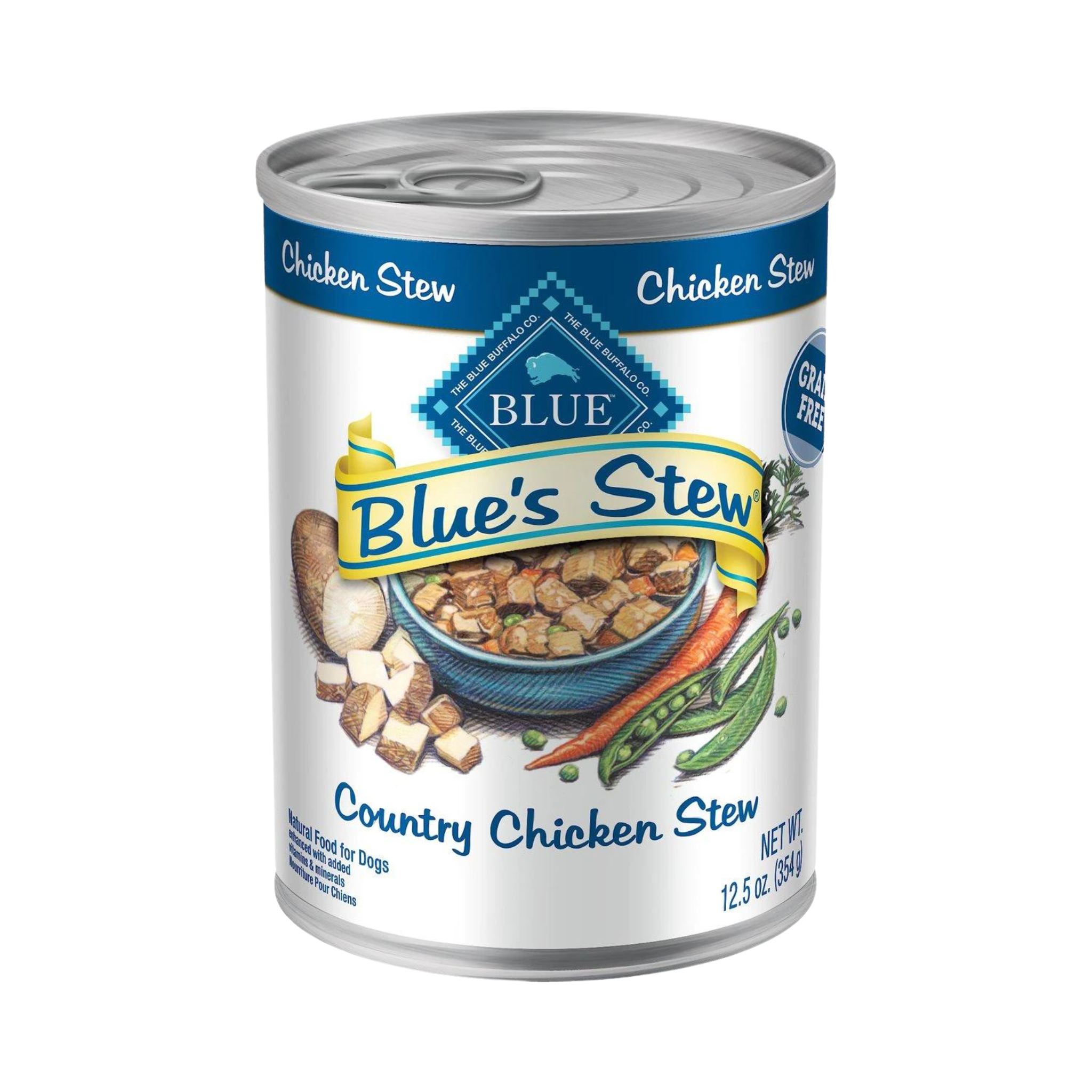 Blue Buffalo Stew Adult Chicken Dog Canned