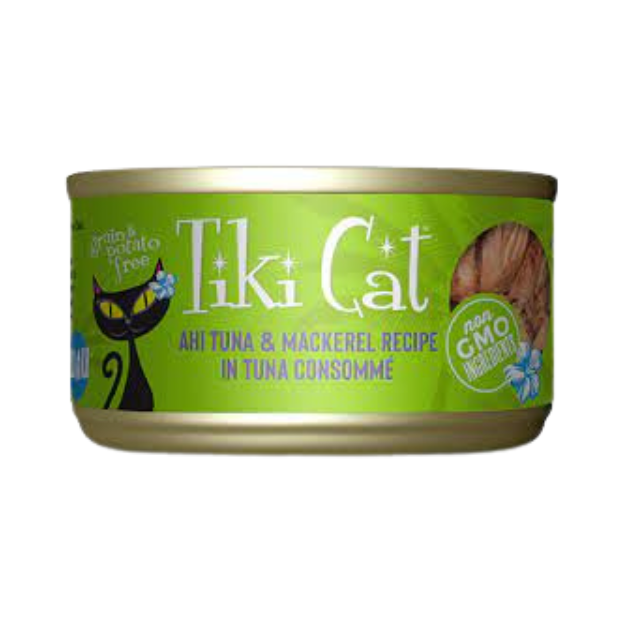 Tiki Luau Ahi Tuna & Mackerel Cat Canned