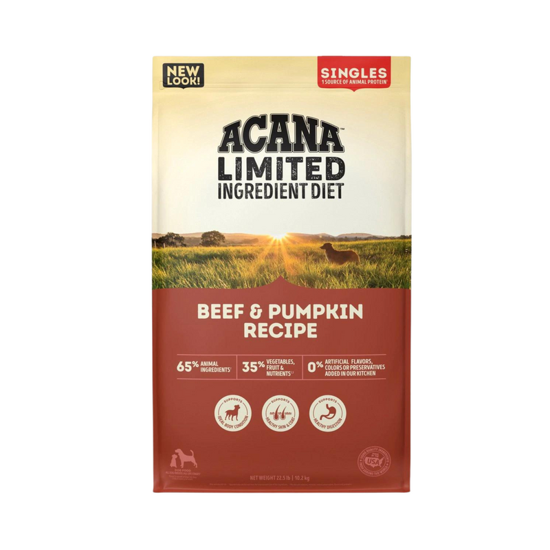 Acana Limited Ingredient Beef & Pumpkin Dry Dog Food