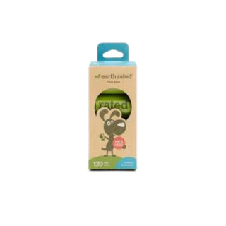 Earth Rated Unscented 8 Refill Rolls Poop Bags 120