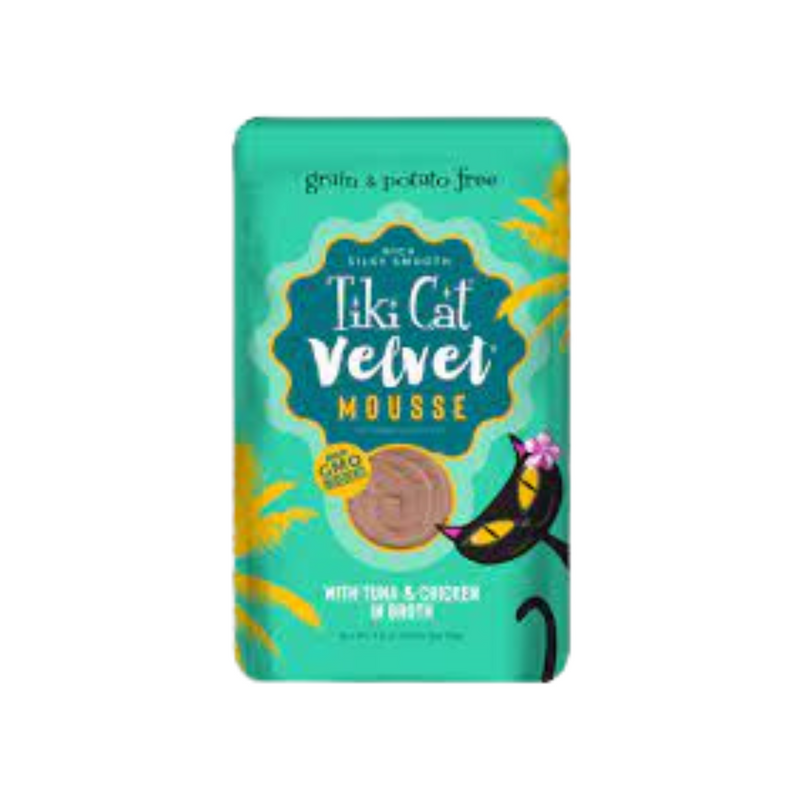 Tiki Velvet Mousse- Tuna & Chicken Cat Pouch