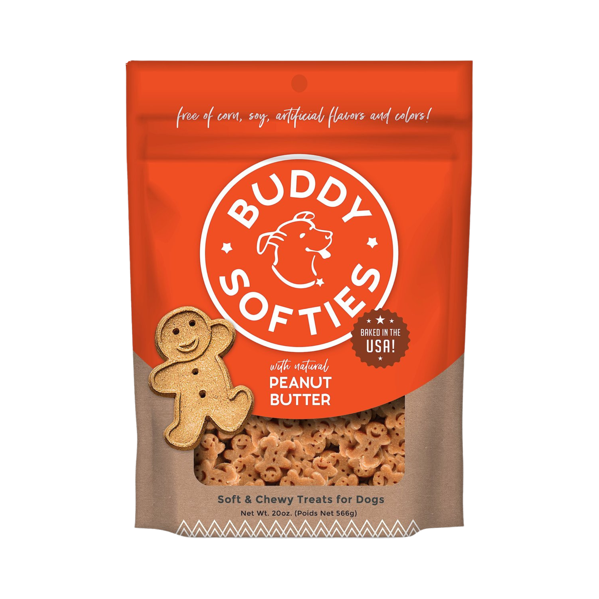 Buddy Biscuits- Soft & Chewy Peanut Butter