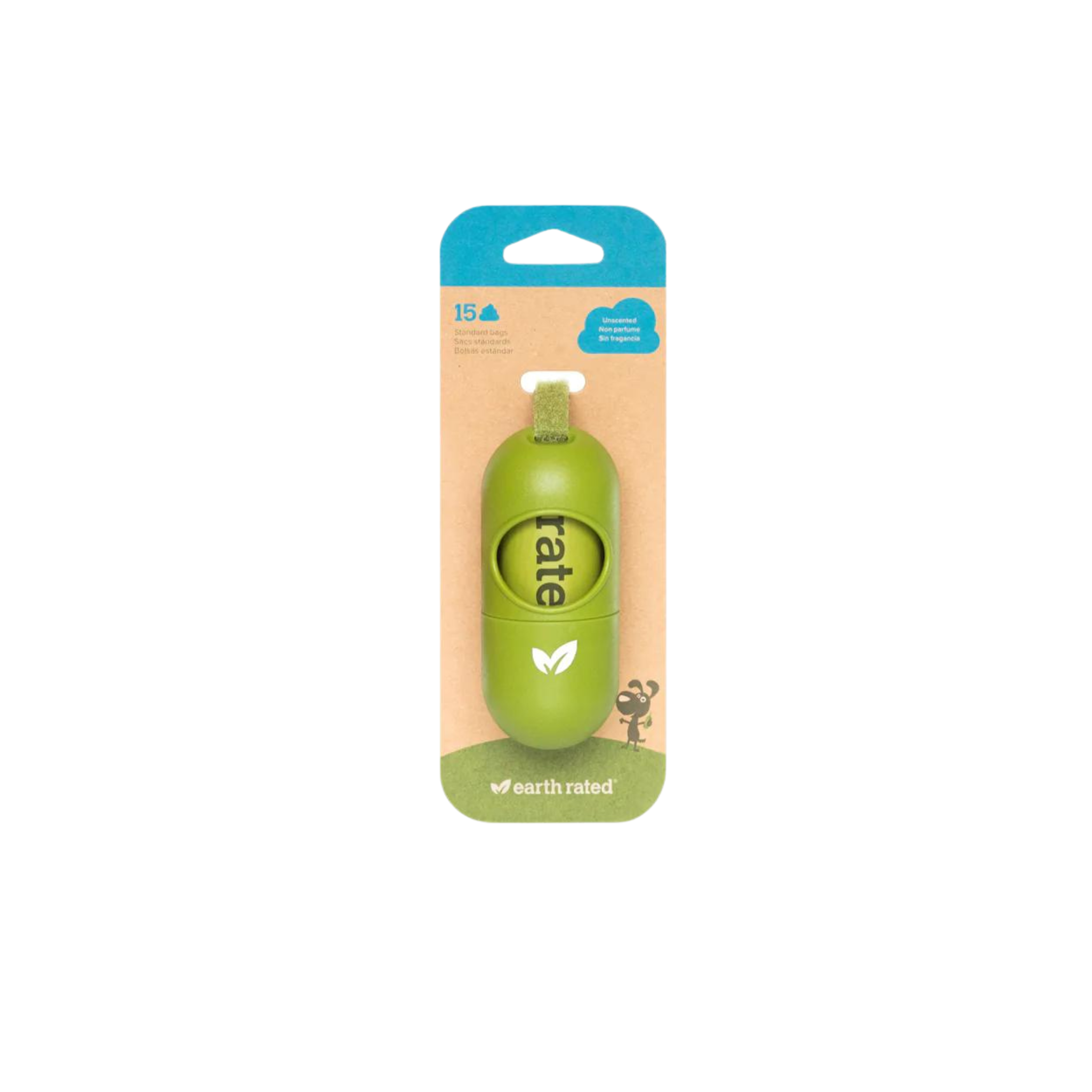 Earth Rated Leash Dispenser with Unscented Waste Bags Earth Rated Leash Dispenser with Unscented Waste Bags