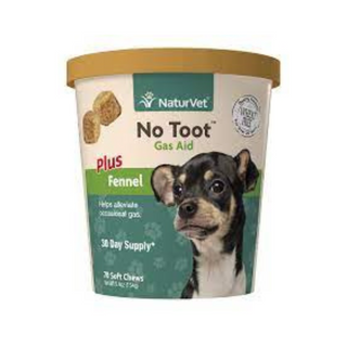Naturvet No Toot Gas Aid Plus Fennel