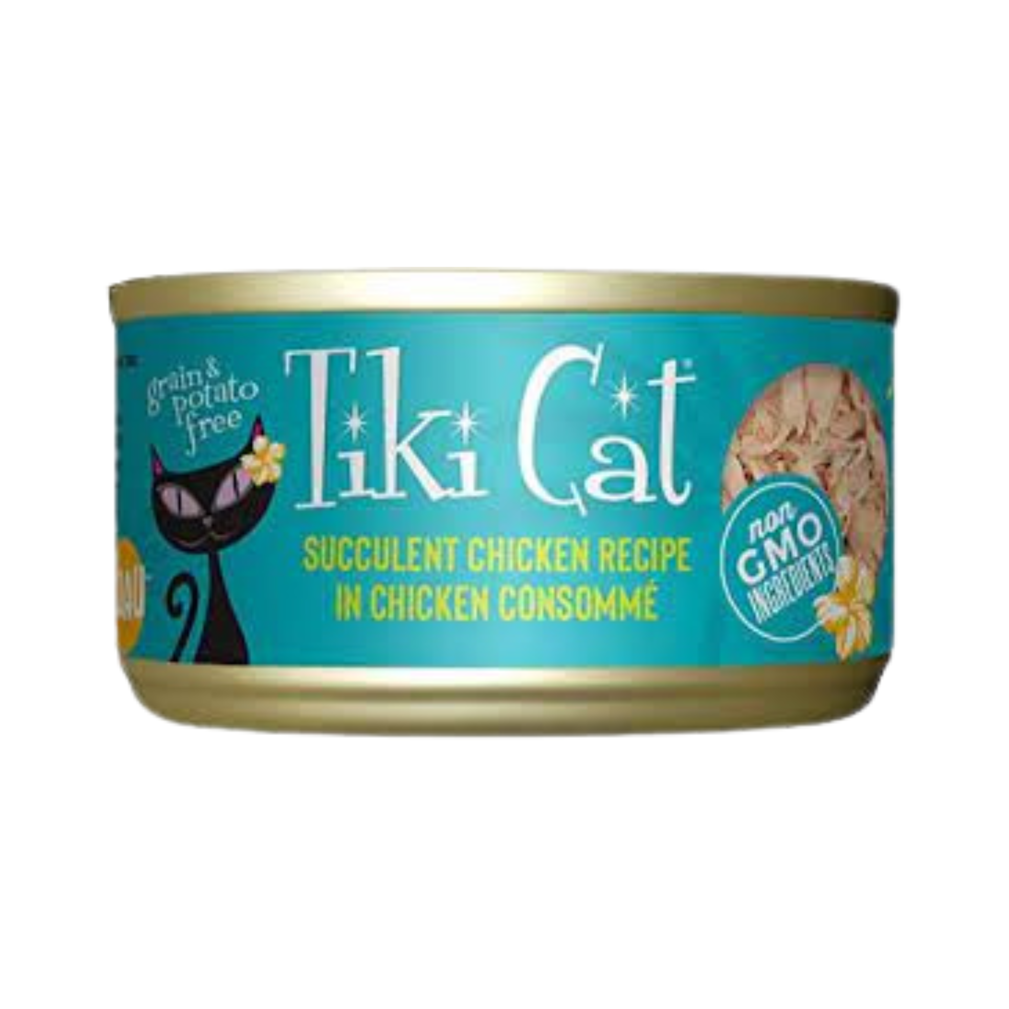 Tiki Luau Succulent Chicken Cat Canned