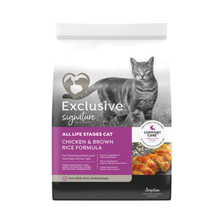 Exclusive Adult Chicken & Brown Rice Cat Food