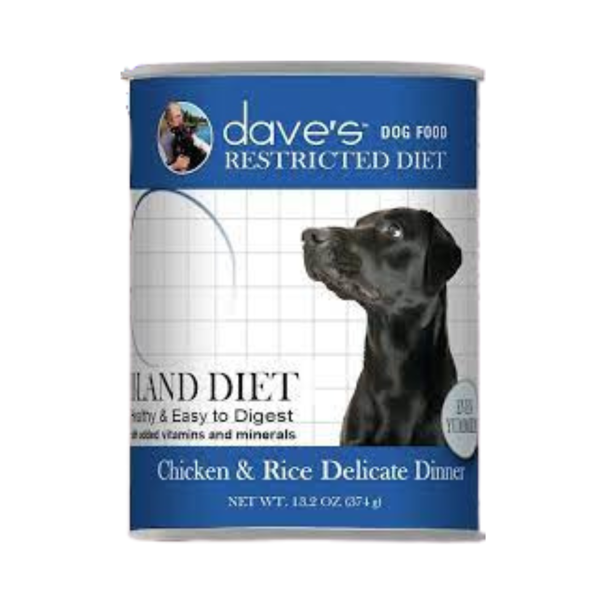 Dave's Restricted Diet Chicken and Rice Dog Canned