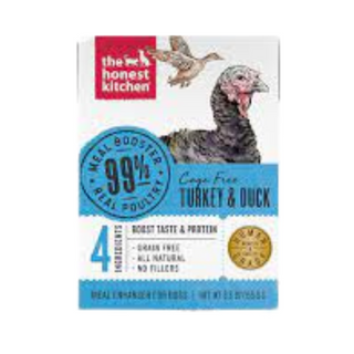 The Honest Kitchen Meal Booster-99% Turkey & Duck